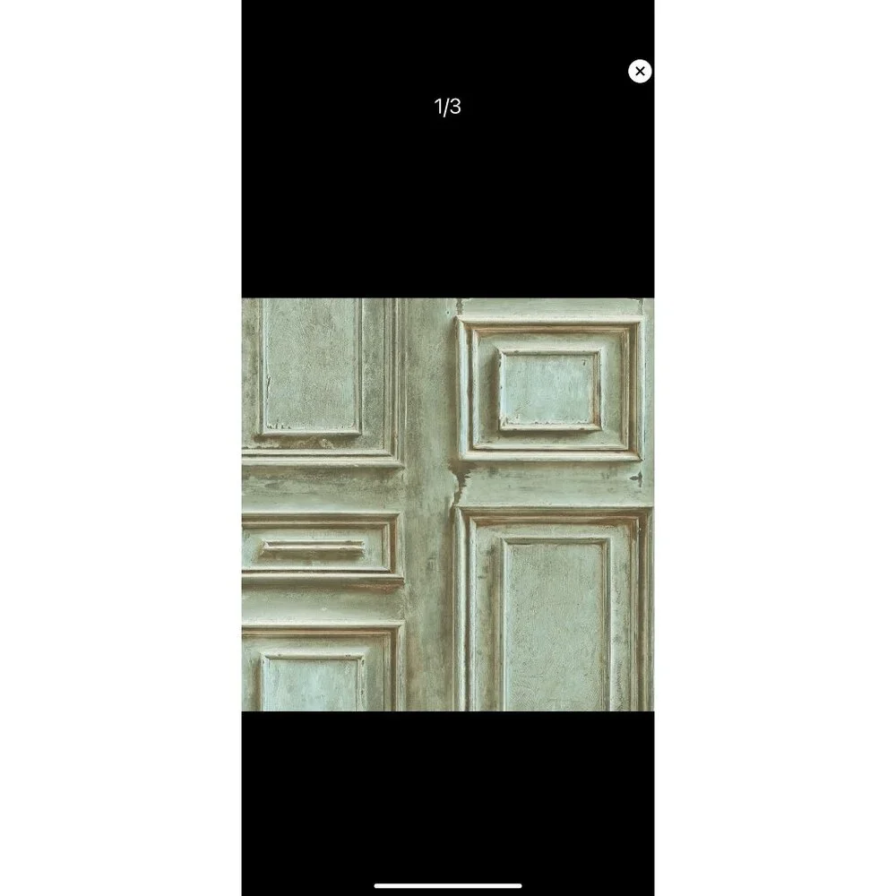 New open box Norwall Wallcoverings LL36215 Illusions 2 Wood Panel Wallpaper Gree